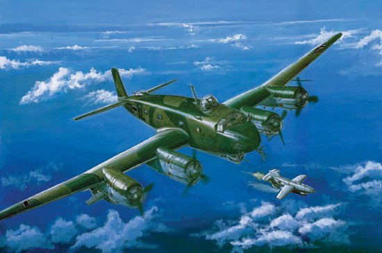 Trumpeter Focke-Wulf FW 200 C-8 Condor, Modell, 1:72 - Bild 1