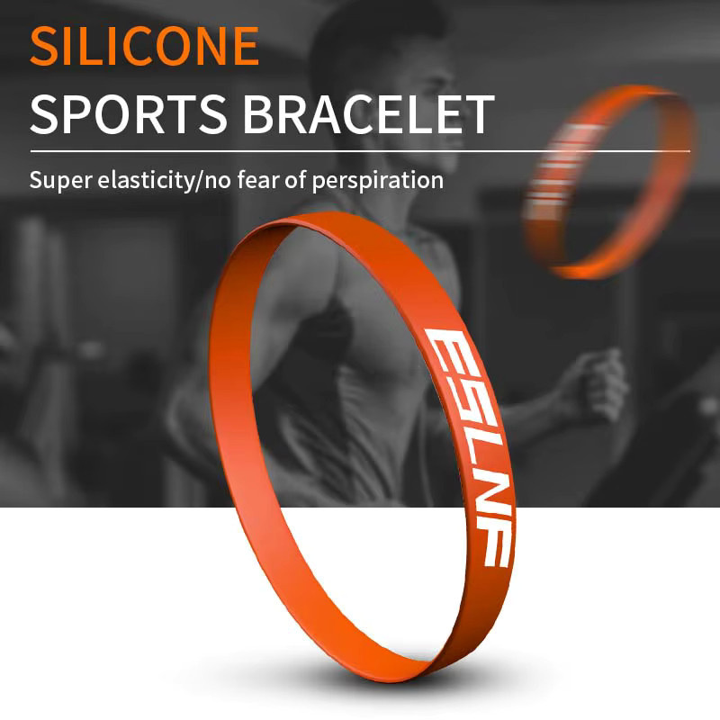 ESLNF Uhrenarmband Silikon, Bunt, Unisex - Bild 3