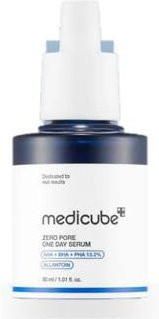 Medicube Zero Pore One-day Serum, 30 ml, mit Peptide, AHA, BHA, Niacinamid - Bild 1