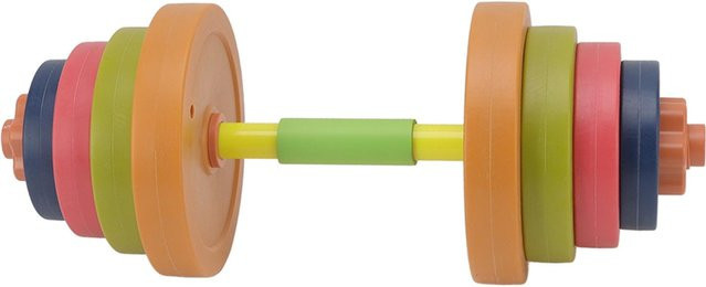 Fishine Verstellbare Hantel Spielzeug Kunststoff Fitness Gewichtheben 573C - Bild 1