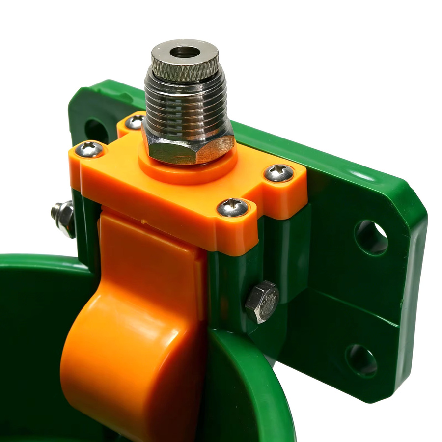 TUBEBEANS Automatische Tiertränke mit Kunststoffventil in Grün für Ziegen, Schafe und Hunde, G1/2'' Anschluss - Bild 4