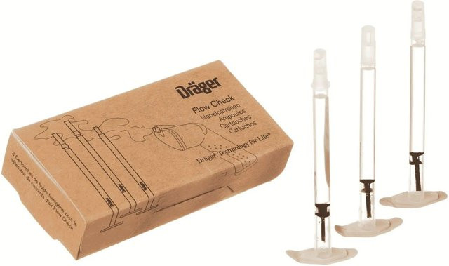 Dräger Flow-check Nebelpatronen in Transparent - Bild 1