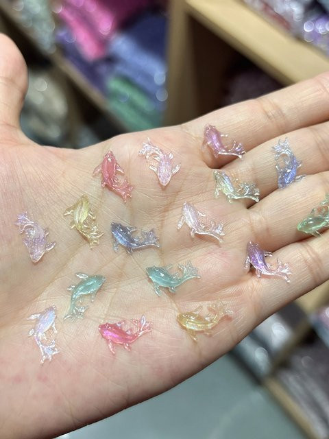 MAGT Nagelkunst-Dekorationsset, 100-teilig, Ozean-Tier, Glänzend - Bild 1