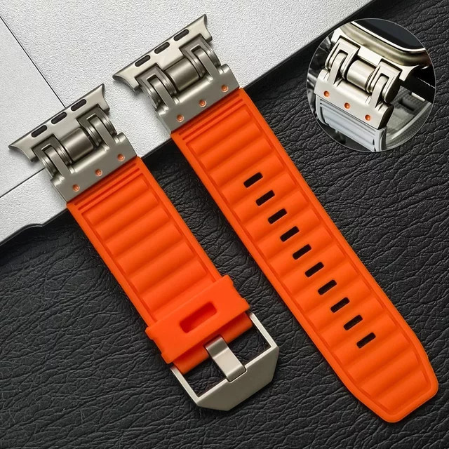 SNQP Uhrenarmband Silikon, Unisex - Bild 1