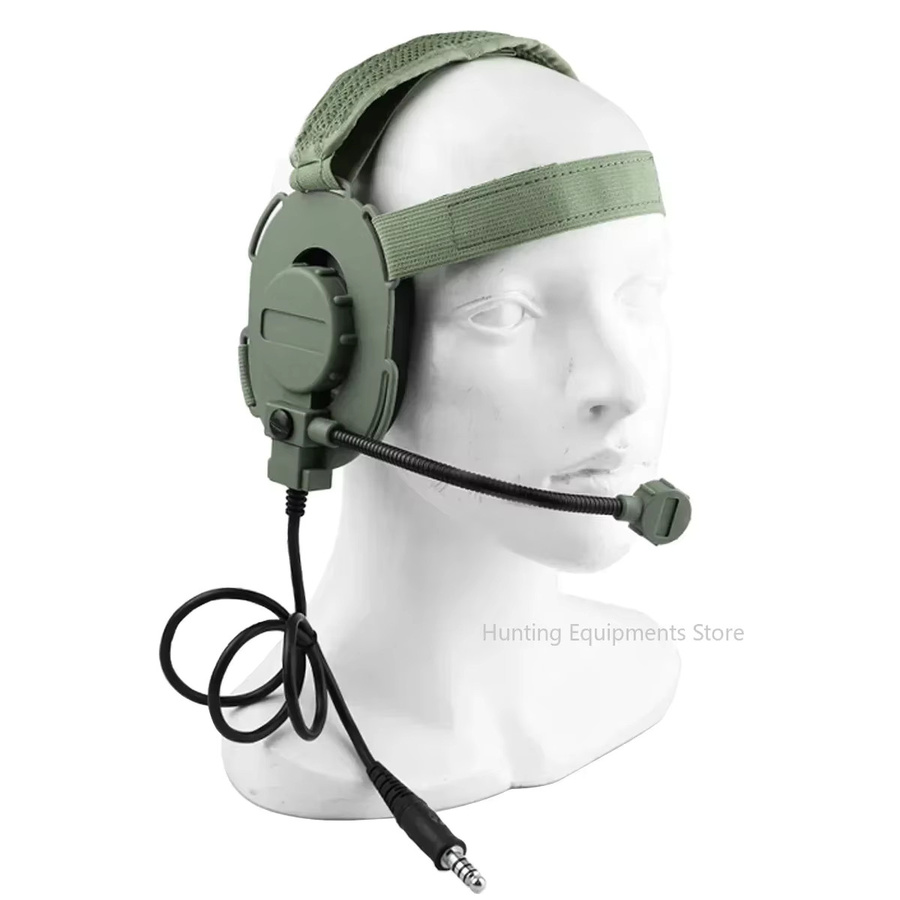 Baofeng Bowman Headset III Z Bowman Elite II CS Kopfhörer mit U94 PTT für Mobiltelefon und Kenwood Baofeng UV-5R Funkzubehör - Bild 2