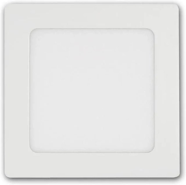McShine LED-Panel LP-914SW in Weiß, 9W, 918lm, Warmweiß, Einbauleuchte - Bild 1