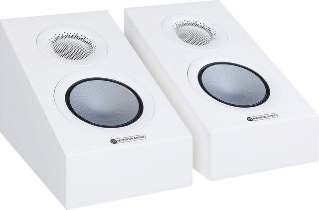 Monitor Audio Silver AMS 7G Dolby Atmos Zusatzlautsprecher Paar weiß seidenmatt - Bild 1