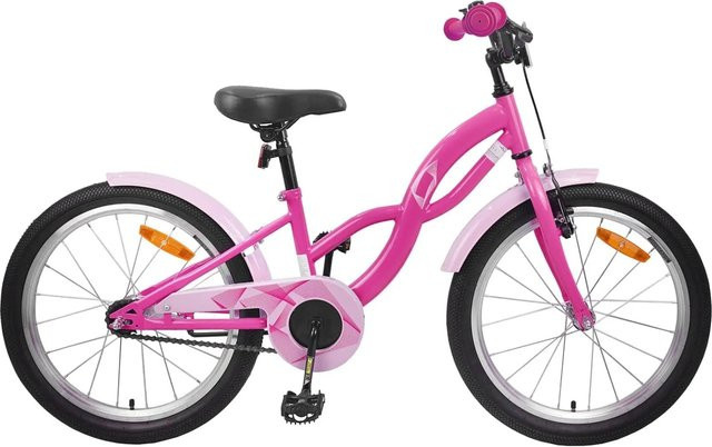 vidaXL Kinderfahrrad 20 Zoll Dunkelrosa für 6-11 Jahre - Bild 1