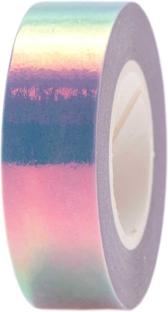 Rico Design Paper Poetry Washi Tape irisierend in Flieder, Breite: 15 mm, Länge: 10 m - Bild 1
