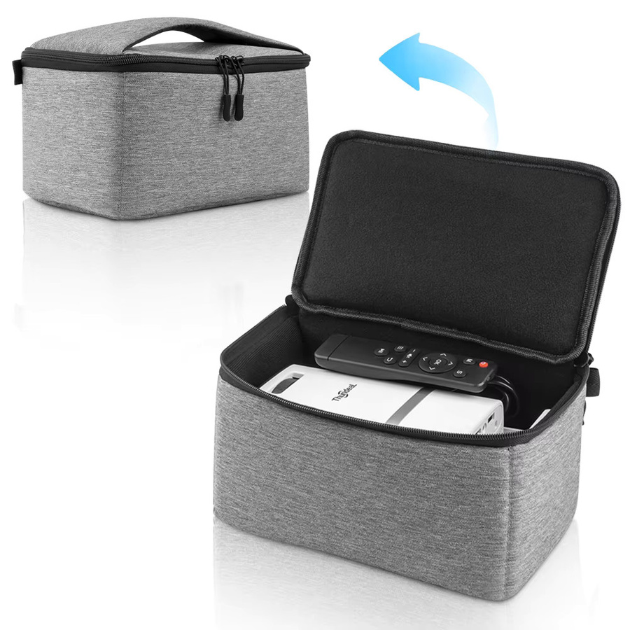 ThundeaL Projektor Tragetasche für HY300 Pro HY300W HY320 Mini HY320W TD80W in Grau - Bild 5
