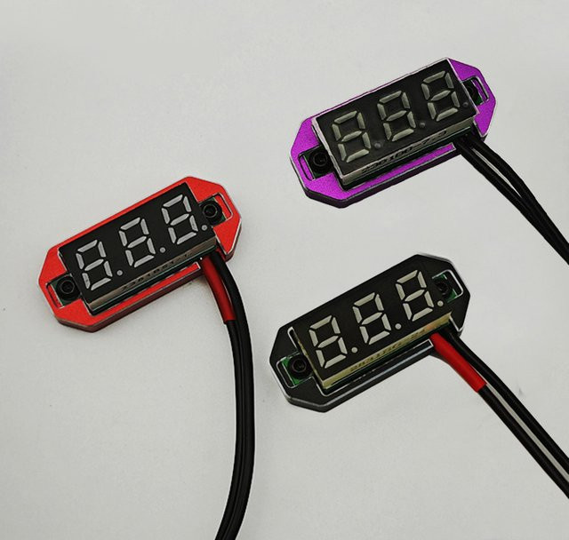 SHUAICHI RC Voltmeter, Digital Spannung Tester, Gelb - Bild 1