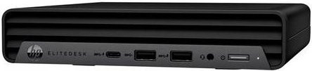 HP 800 G6 DM Mini PC Refurbished, Intel Core i5-10500T, 16GB RAM, 256GB SSD, Windows, Schwarz - Bild 1