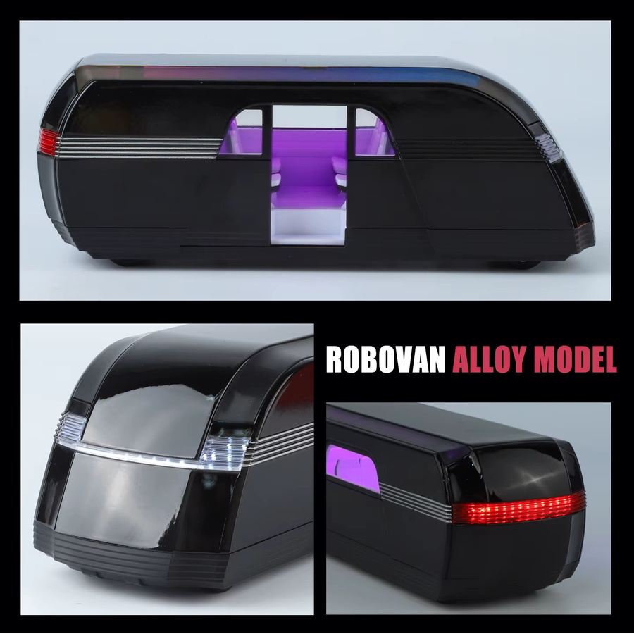 Muwanzhi Robovan VAN, Automodell, 1:24, mit Licht und Sound, Metall - Bild 5