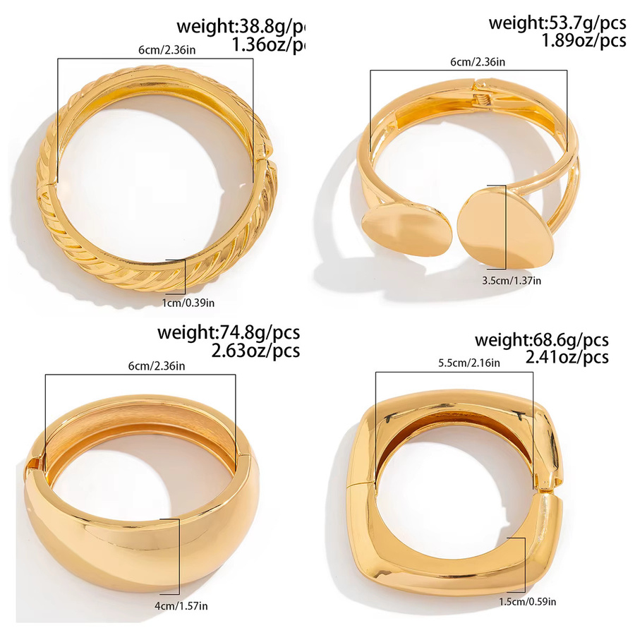 Ingemark Armband, Goldfarbe, Unisex - Bild 3