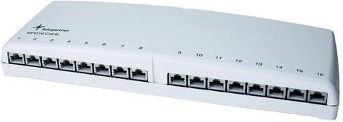 Telegärtner Verteiler CAT 6a Ethernet LAN Weiß - Bild 1