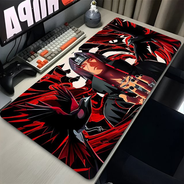 Bandai XXL Gaming Mauspad Naruto Design in Schwarz und Multicolour - Bild 1