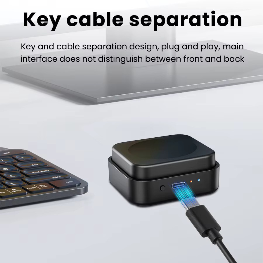 Ammtoo Mechanisches Makro-Keypad in Schwarz mit einer programmierbaren Einzeltaste für Windows und Mac OS - Bild 2