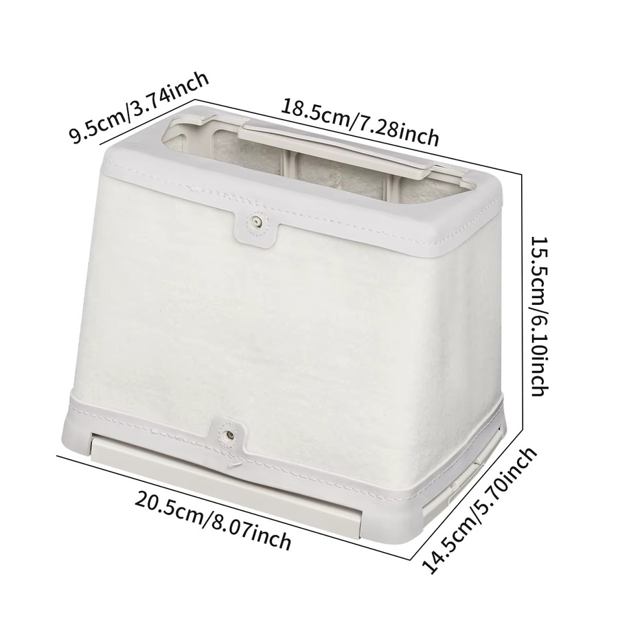 Aiper Filterkorb-Set für Scuba S1 und S1 2025 Roboter-Poolreiniger mit 3 µm Ultrafeinfilter und 180 µm Filterkorb sowie Rahmen in Weiß - Bild 2