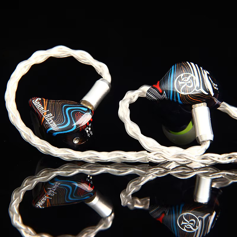 Sound Rhyme SR7 1DD+6BA Hybrid-HIFI-In-Ear-Kopfhörer mit 4-stufigem Tuning-Schalter in Multicolour - Bild 1