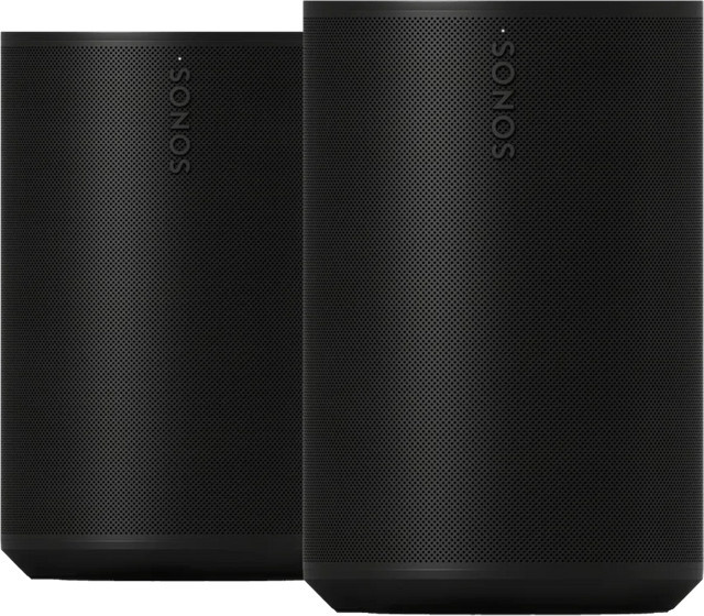 Sonos Era 100 SL Doppelpack Lautsprecher Schwarz mit Wi-Fi - Bild 1