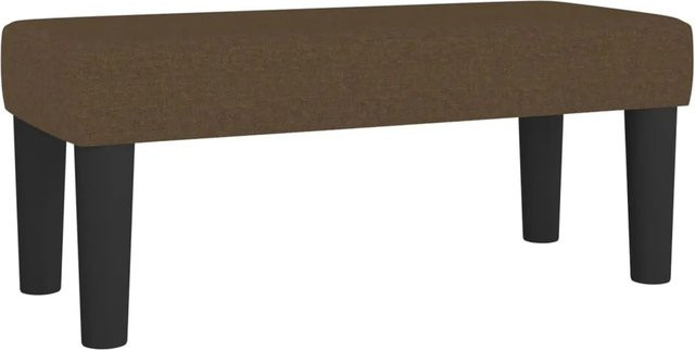 vidaXL Sitzbank modern in Dunkelbraun mit Stoffbezug B/T/H: 70 x 30 x 30 cm - Bild 1