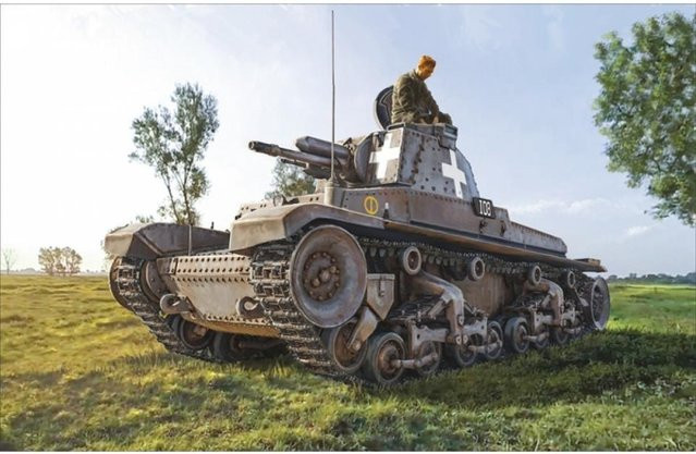Italeri German Panzerkampfwagen 35 (t), Fahrzeug, 1:72, Grau - Bild 1