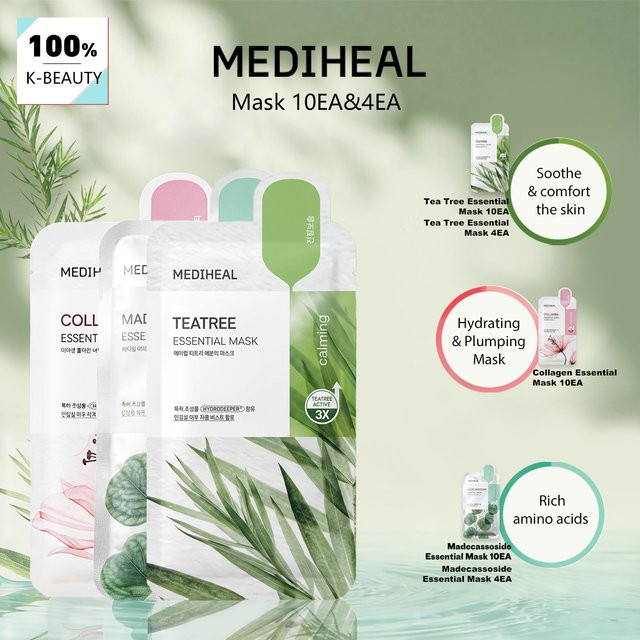 Mediheal Essential Mask Multi-Lösungs-Reparaturmaske, 14 Stück - Bild 1
