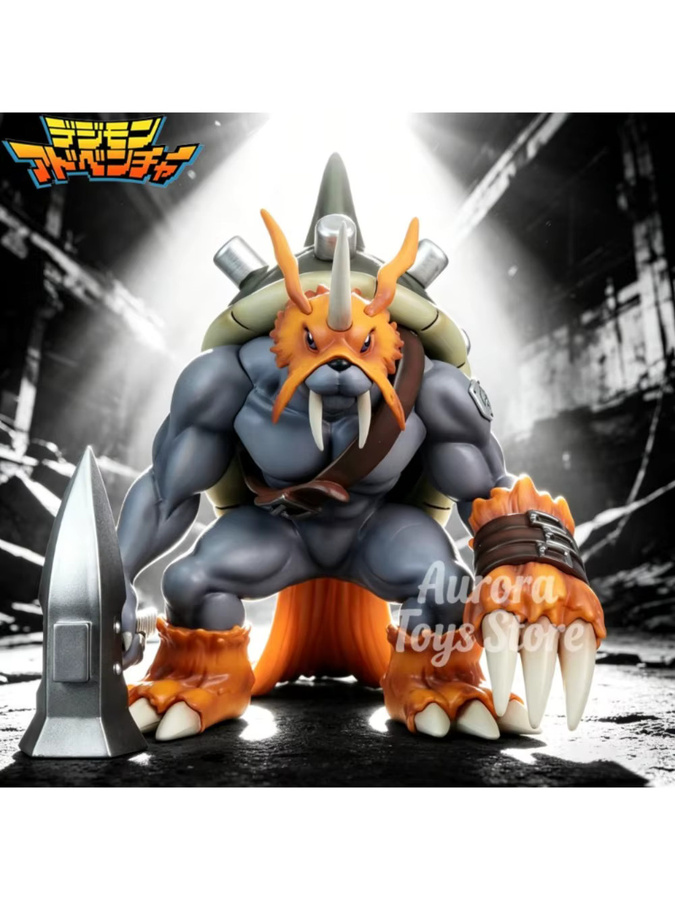 Bandai Digimon Adventure Zudomon Actionfigur, Kunststoff, Einzelfigur - Bild 3