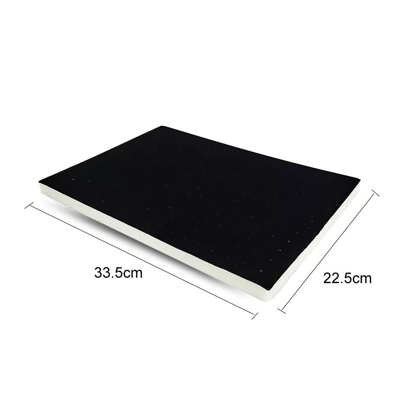 TREACHI Schmuckdisplay Pad in Beige mit 216 Löchern für Ohrringe und Ohrstecker, B/T/H: 33,5 x 22,5 x 1 cm - Bild 2