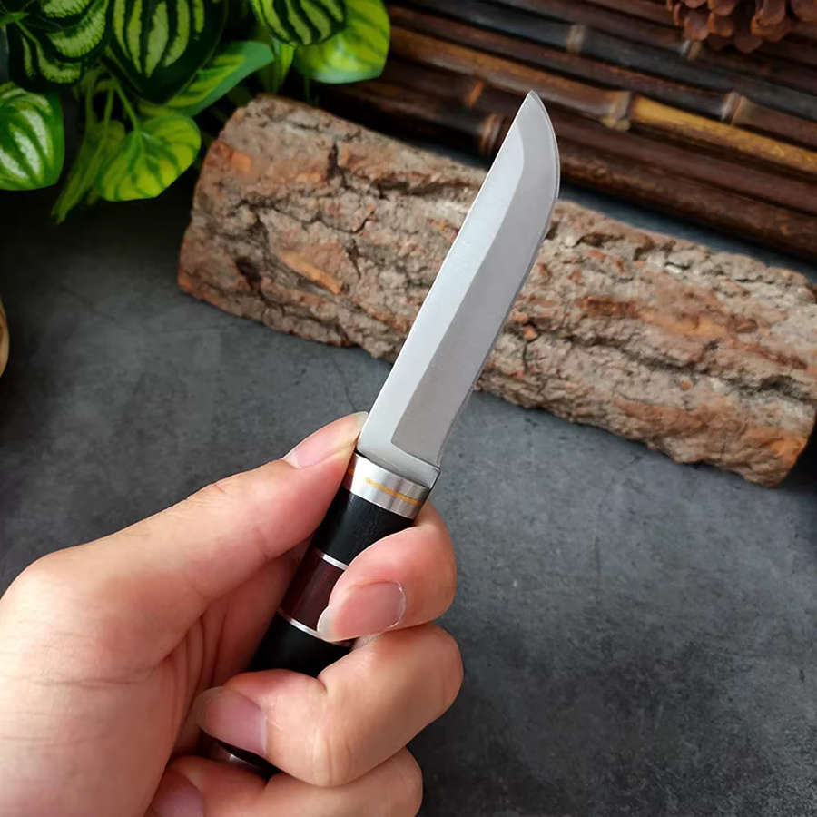 GuanQi Chefmesser aus Edelstahl mit Holzgriff in Silber - Bild 2