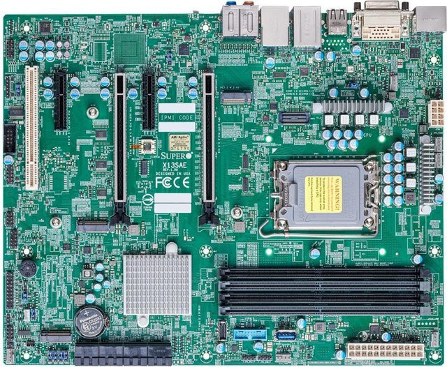 Supermicro X13SAE ATX Motherboard W680 LGA1700 DDR5-4400 ECC 2.5GbE LAN - Bild 1