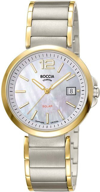Boccia Damenuhr, Solar, Titanium, 35 mm, 5 ATM - Bild 1