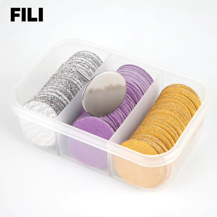 FILI Elektrische Fußfeile mit austauschbarem Schleifpapier-Set, Unisex - Bild 2