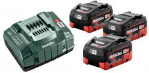 Metabo Basis-Set mit 3 x LiHD Akku 18V 5,5 Ah - Bild 1