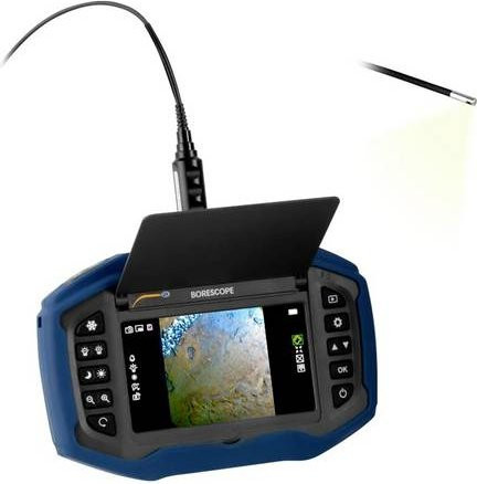 PCE Instruments Videoendoskop PCE-VE 270SV in Blau mit 2m Kabellänge, 3mm Kamerakopf und 120° Blickfeld - Bild 1