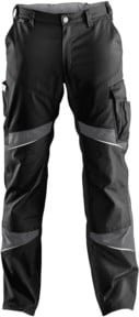 Kübler Activiq Arbeitshose 2350 Schwarz/Anthrazit mit Reflexstreifen und Cordura-Material nach EN 14404 - Bild 1