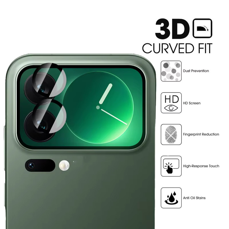 HD Clear Kameraobjektivfolie für Xiaomi 17 Pro Max, transparenter Glasschutz mit 9H Härte und kratzfester Oberfläche - Bild 2