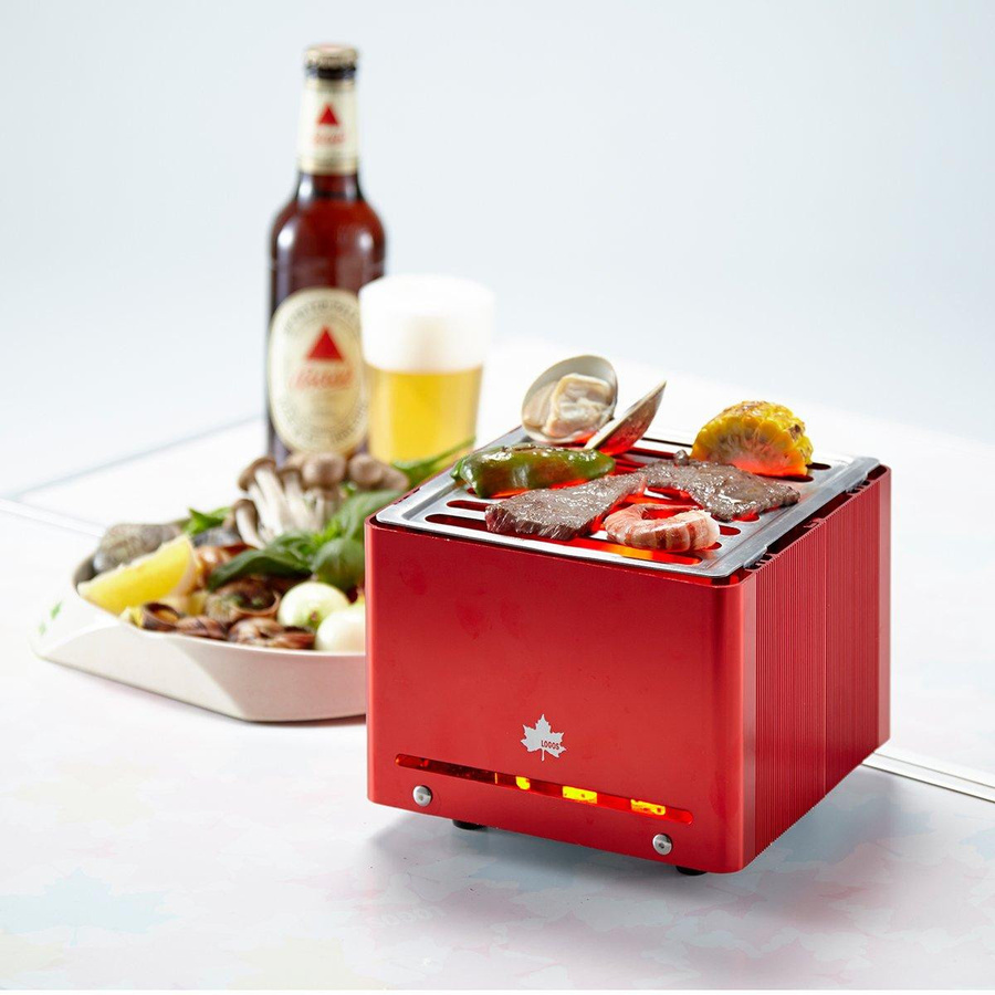 LOGOS Grillwürfel Grillofen für 1-2 Personen geeignet für Spieße und verschiedene Kocharten - Bild 4