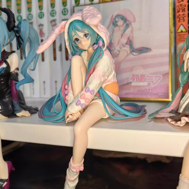 Bandai Hatsune Miku Actionfigur, Noodle Stopper, 14cm - Bild 1