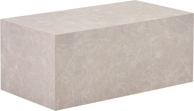 HOME DELUXE Couchtisch AMIRI L aus Marmor in Beige, B/T/H: 95 x 50 x 40 cm - Bild 1