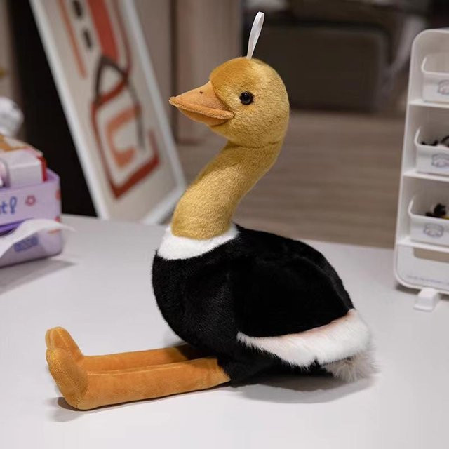 Kidsly Vogel-Plüschtier, Adler, Geier, Storch, Pelikan, 25cm, ab 3 Jahre - Bild 1