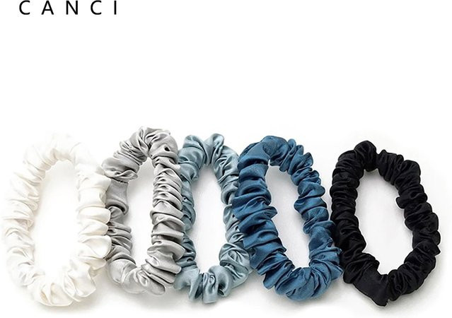CANCI Scrunchies aus Maulbeerseide, 19 Momme, Damen - Bild 1