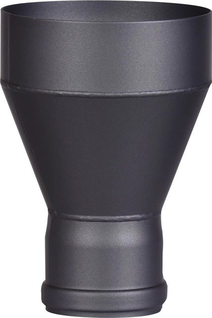 Firefix Rauchrohr-Erweiterung Schwarz von 80 auf 150 mm - Bild 1