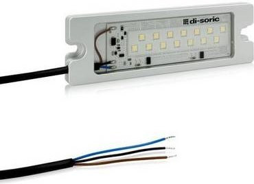 Di-soric 210538 LED-Maschinenbeleuchtung in Weiß mit IP67 Schutzart für professionelle Arbeitsbereiche - Bild 1