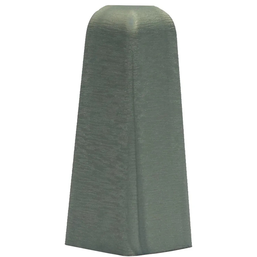 Döllken Profiles Außenecke für Sockelleiste Modern Clip in Grau, 60 mm - Bild 2