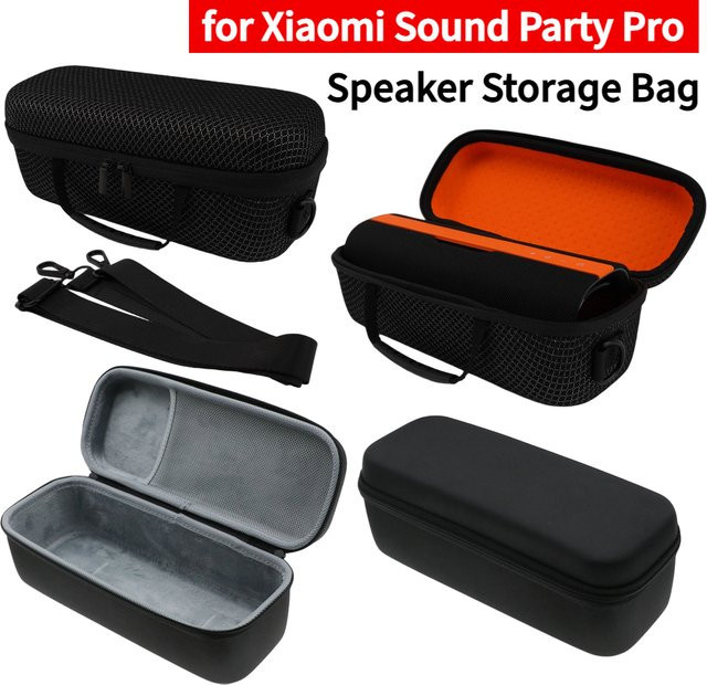 Xiaomi Sound Party Pro EVA Hartschalen-Schutzhülle in Schwarz, stoßfeste Reise-Aufbewahrungstasche für deinen Lautsprecher - Bild 1