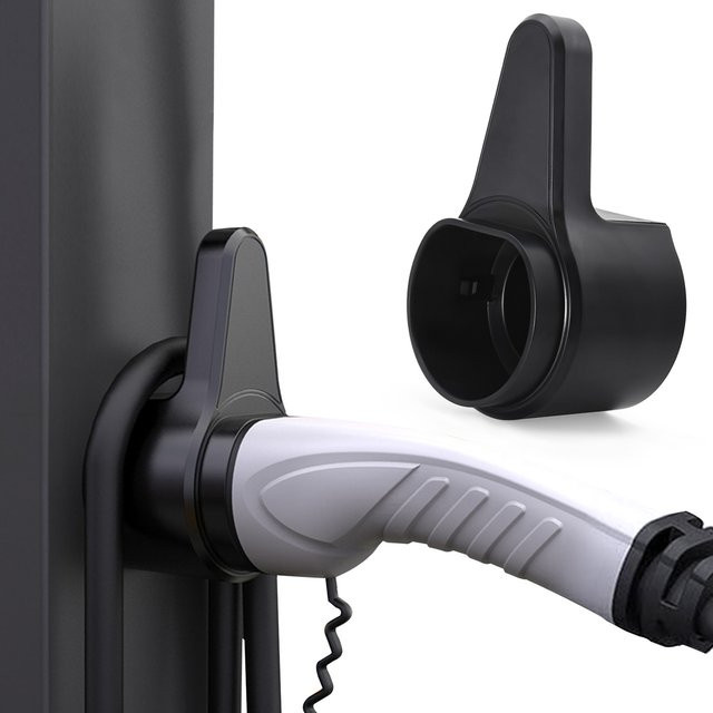 EV Ladegerät Halter Holster Dock für Typ 2 Ladekabel in Schwarz - Bild 1