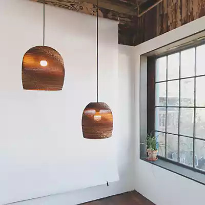 Graypants Scraplights Bell Pendelleuchte, Farbe: Weiß, Durchmesser: 27 cm - Bild 1