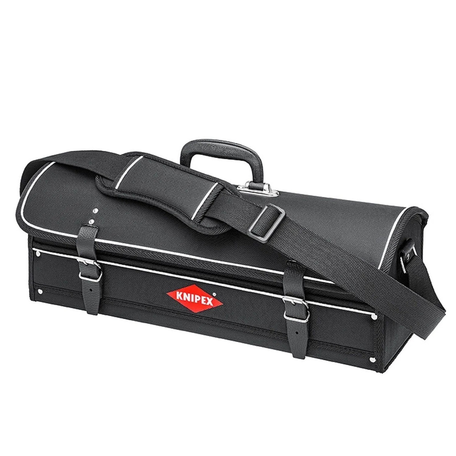 Knipex Universal Werkzeugtasche Traditionell unbestückt Schwarz-Rot B: 52,0 cm, H: 20,0 cm, T: 23,0 cm - Bild 3