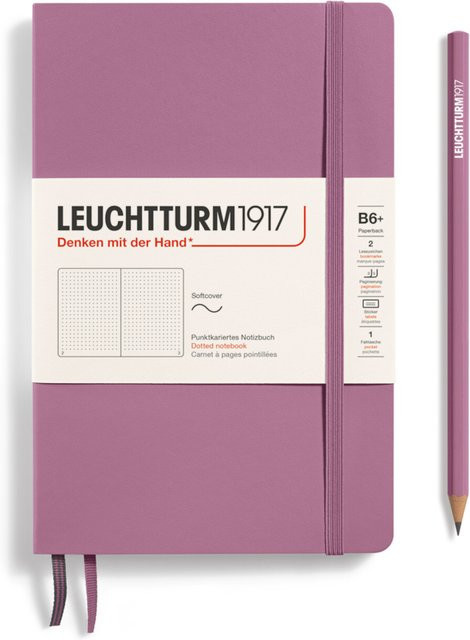 LEUCHTTURM1917 Notizbuch Softcover B6 Dotted in Dusty Rose - Bild 1